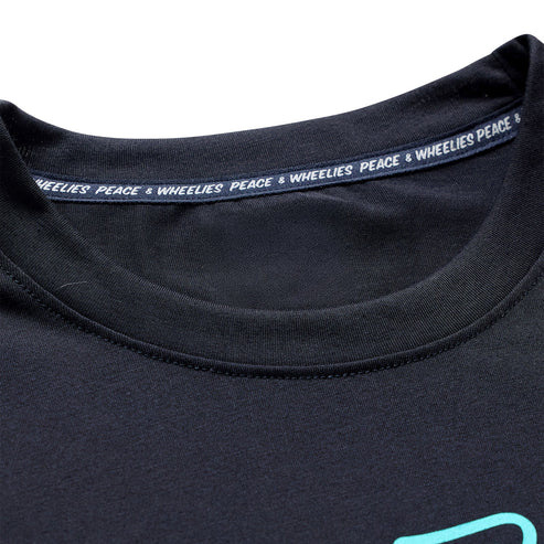 Maillot TROY LEE DESIGNS SKYLINE  RIDE SIGNATURE Manches Courtes Noir/Turquoise
