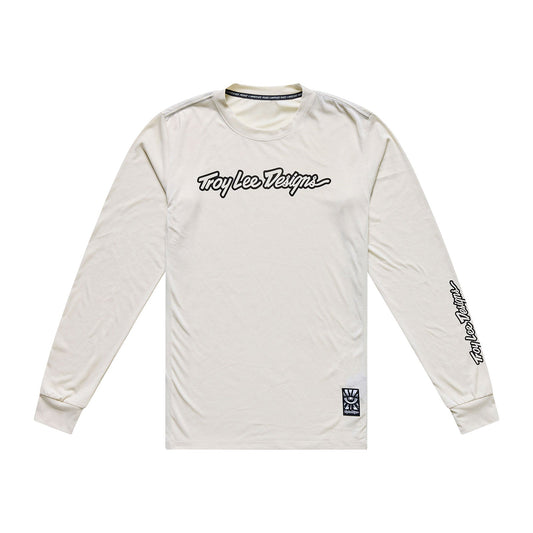 Maillot TROY LEE DESIGNS SKYLINE RIDE SIGNATURE Manches Longues Pumice