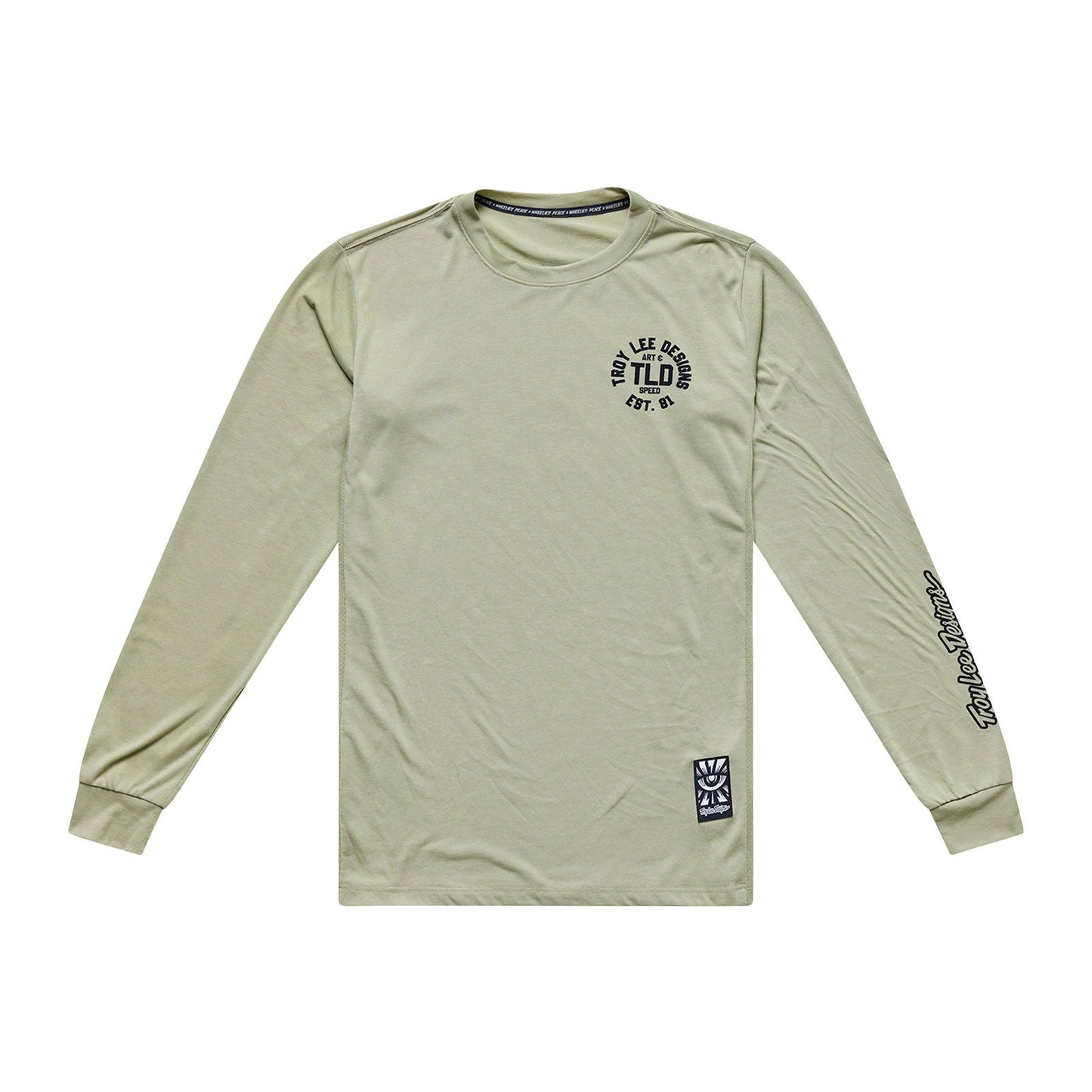 Maillot TROY LEE DESIGNS SKYLINE RIDE STAMPS Manches Longues Sage