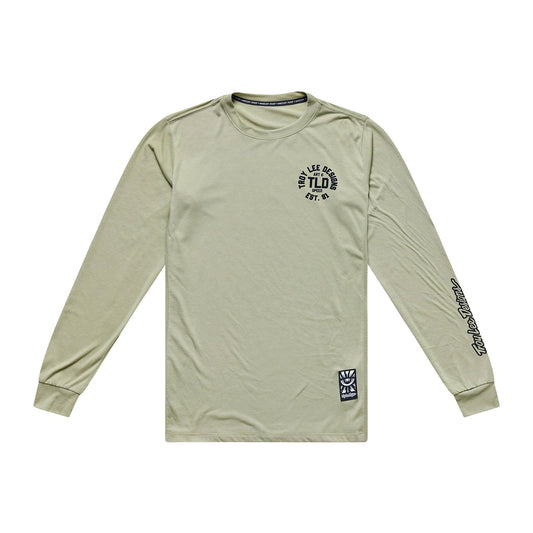 Maillot TROY LEE DESIGNS SKYLINE RIDE STAMPS Manches Longues Sage