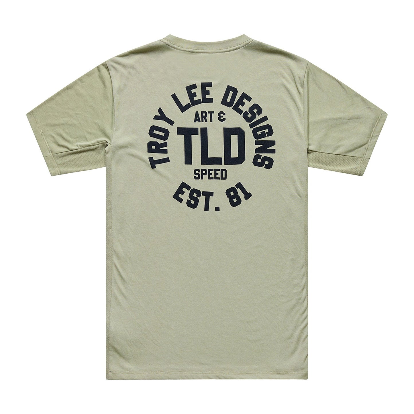 Maillot TROY LEE DESIGNS SKYLINE RIDE STAMPS Manches Courtes Sage