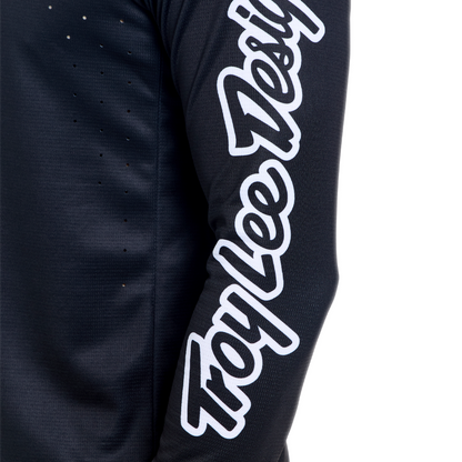 Maillot TROY LEE DESIGNS SPRINT PRO MONO Manches Longues Noir