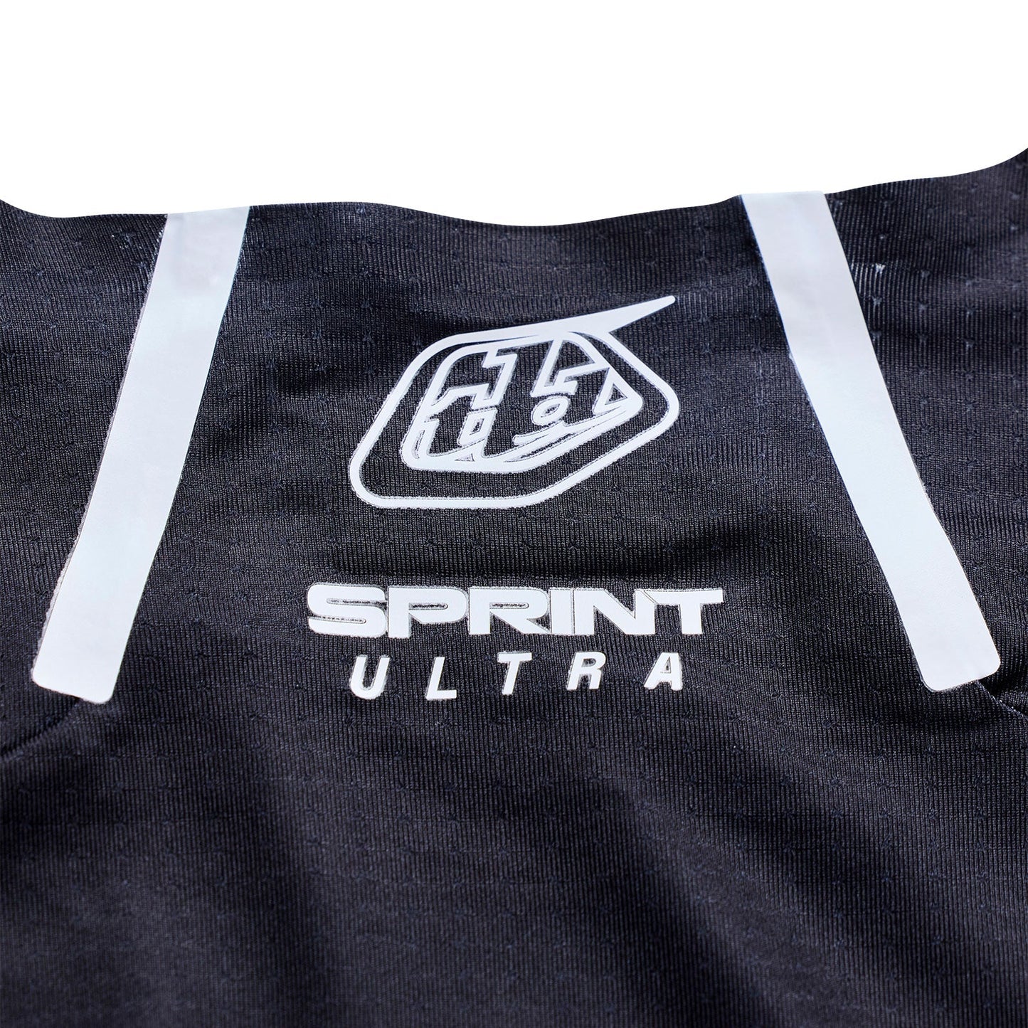 Maillot TROY LEE DESIGNS SPRINT ULTRA MONO Manches Longues Noir
