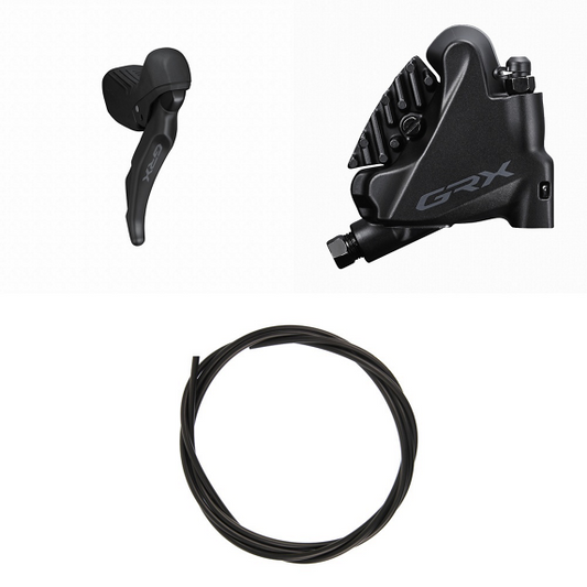 Levier Droit et Étrier Arrière SHIMANO GRX ST-RX610 + BR-RX400 Flat Mount 12V