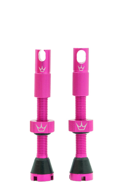 Valves Tubeless PEATY'S x Chris King MK2 Presta 42 mm (x2) Rose