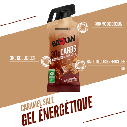 Gel Énergétique BAOUW Caramel Salé (44g)