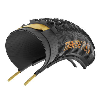 Pneu CONTINENTAL TRINOTAL Trail Grip 27.5x2.40 Tubeless Ready Souple Noir