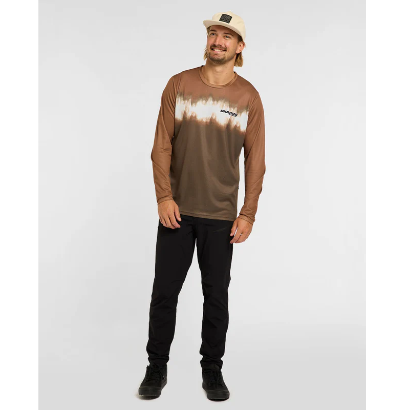 Maillot DHARCO GRAVITY DUNE Manches Longues Marron