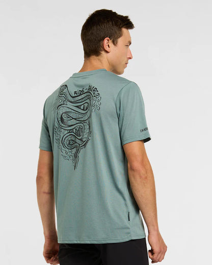 Maillot DHARCO TECH TEE ENVY Manches Courtes Vert
