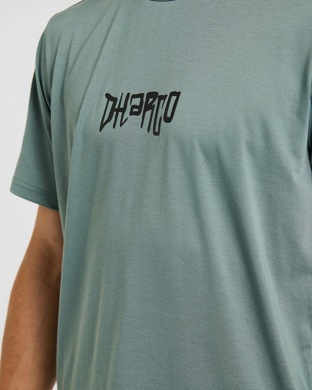 Maillot DHARCO TECH TEE ENVY Manches Courtes Vert