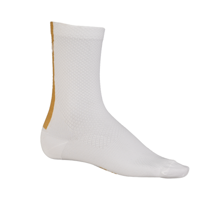 Chaussettes PROBIKESHOP By CHEF DE FILE BANDEAU Blanc