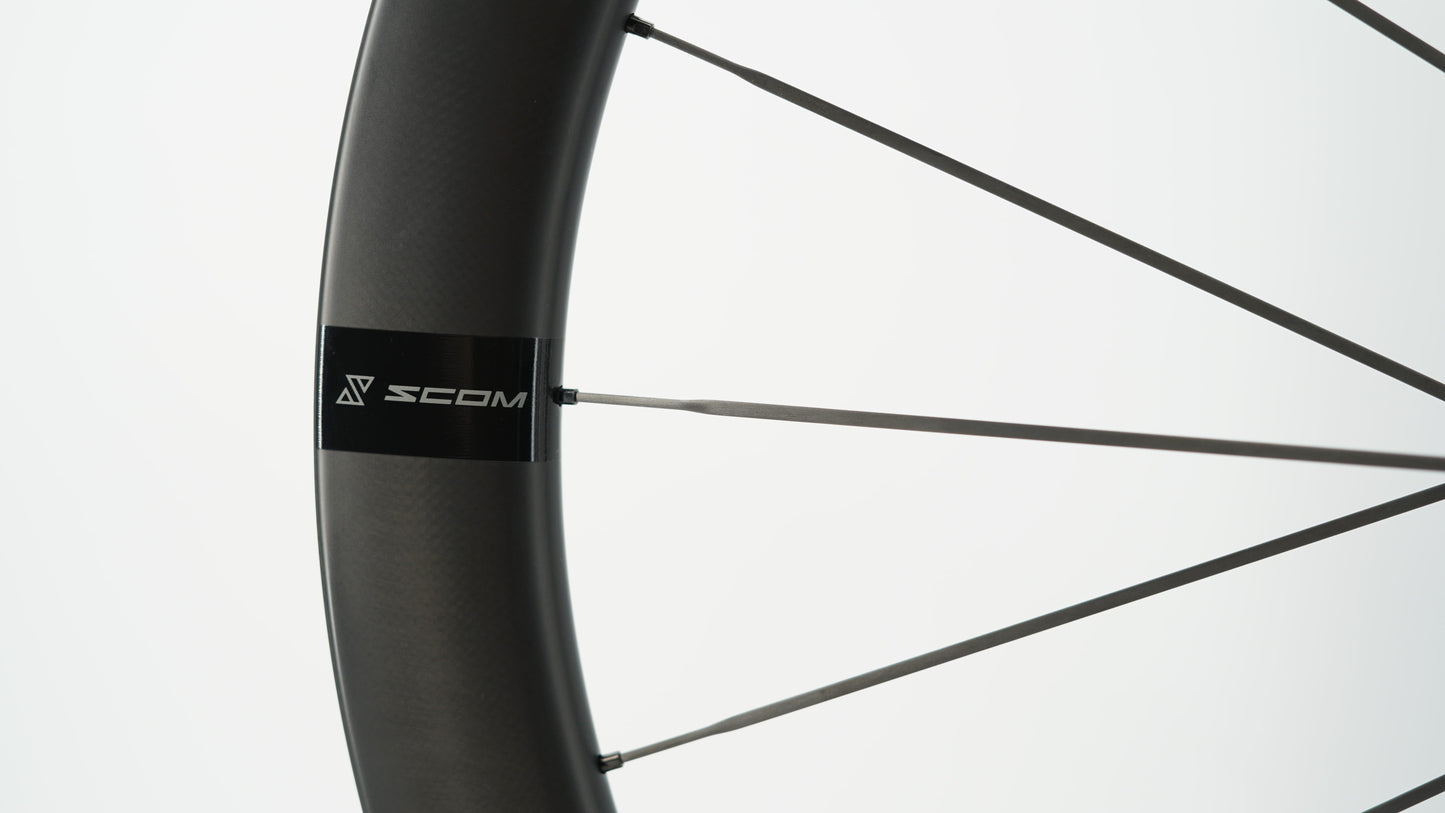 Paires de Roues SCOM ULTRA 40 Tubeless Ready (Center Lock)