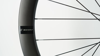 Paire de Roues SCOM CORSA 60 Tubeless Ready (Center Lock)