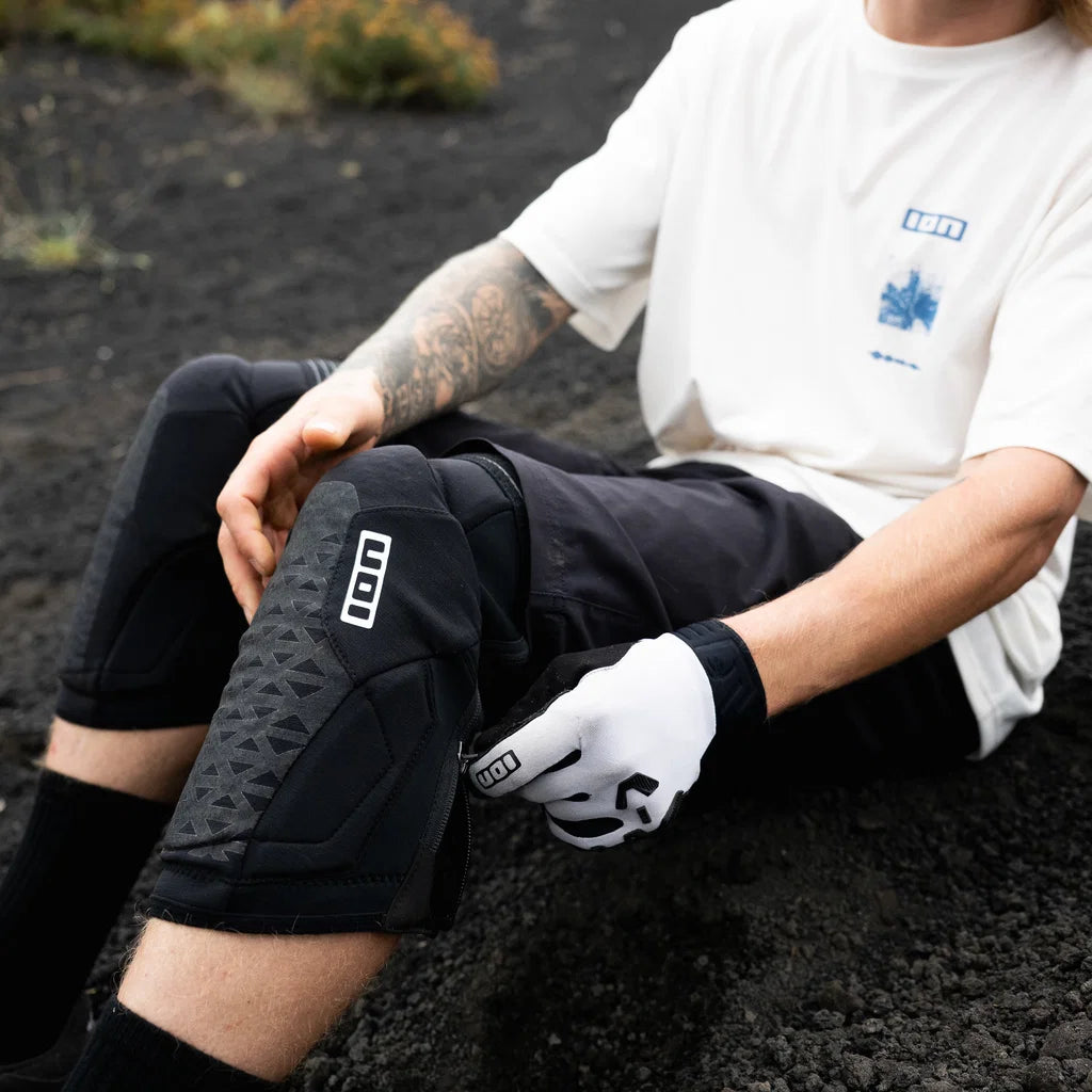 Genouillères ION K-PACT ZIP SQ Short Unisex Noir