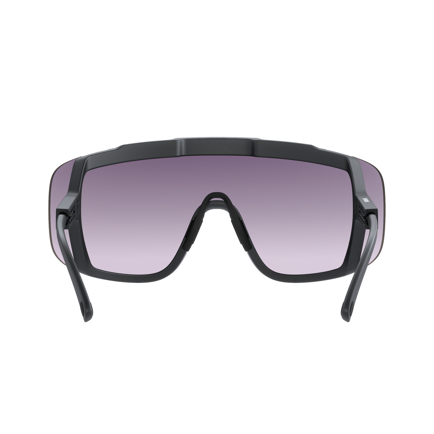 Lunettes POC DEVOUR + Noir Verre Clarity Road Sunny Silver