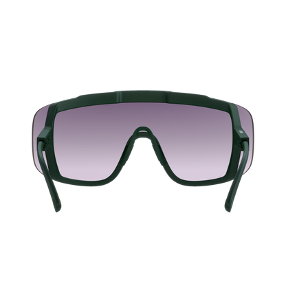 Lunettes POC DEVOUR + Kaki Verre Clarity Road Sunny Silver