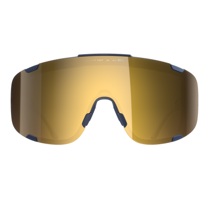 Lunettes POC DEVOUR + Marine Verre Clarity Road Partly Sunny Gold