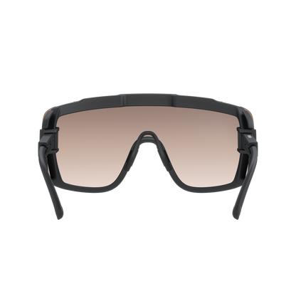 Lunettes POC DEVOUR ULTRA + Noir Verre Clarity Trail Partly Sunny Silver