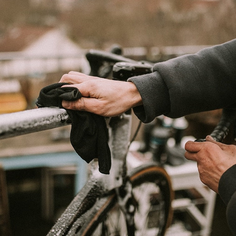 Microfibre DYNAMIC en utilisation sur un cadre