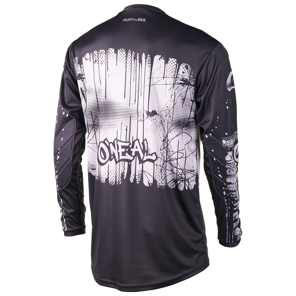 Maillot O'NEAL ELEMENT RANCID Manches Longues Junior Noir/Gris