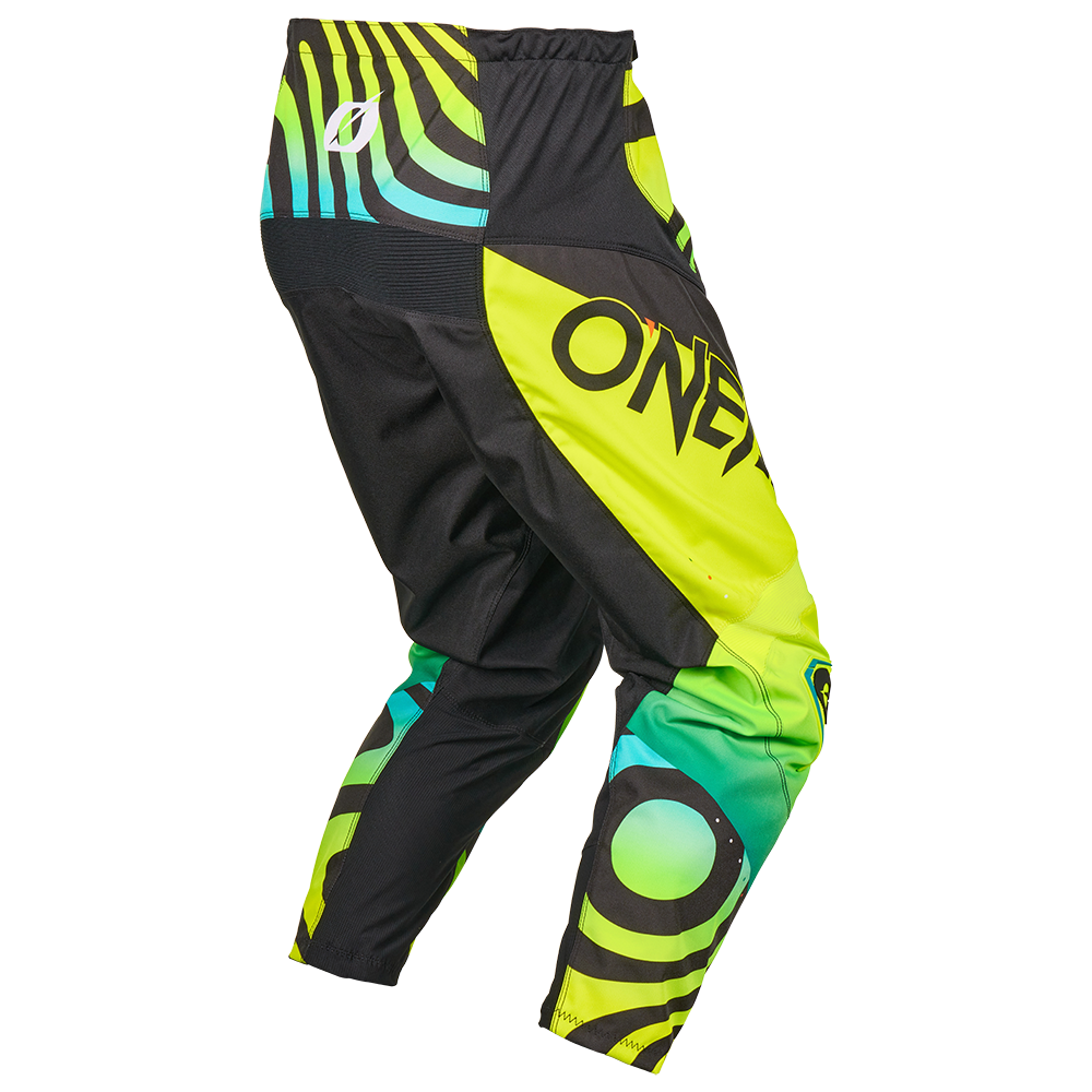 Pantalon O'NEAL ELEMENT NOVA Junior Jaune Fluo - vue dos