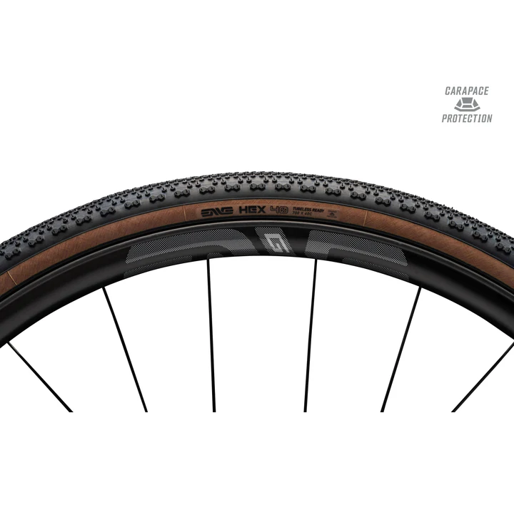 Pneu ENVE HEX CARAPACE 700x48c Tubeless Ready Beige