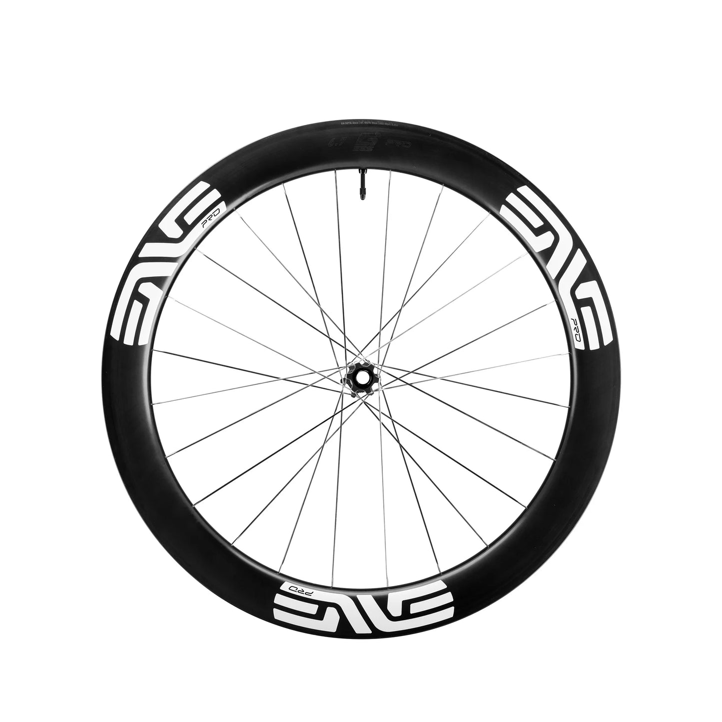 Roue Avant ENVE G SES 6.7 PRO Tubeless Ready (Center Lock) Noir/Blanc