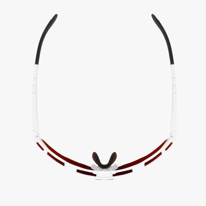 Lunettes SCICON AEROSHADE KUNKEN Blanc Multimirror Rouge
