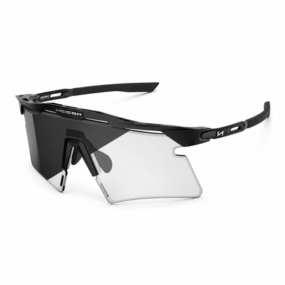 Lunettes SCICON AEROSHADE 2.0 TITANIUM Noir Matt Verre Photochromique Grey