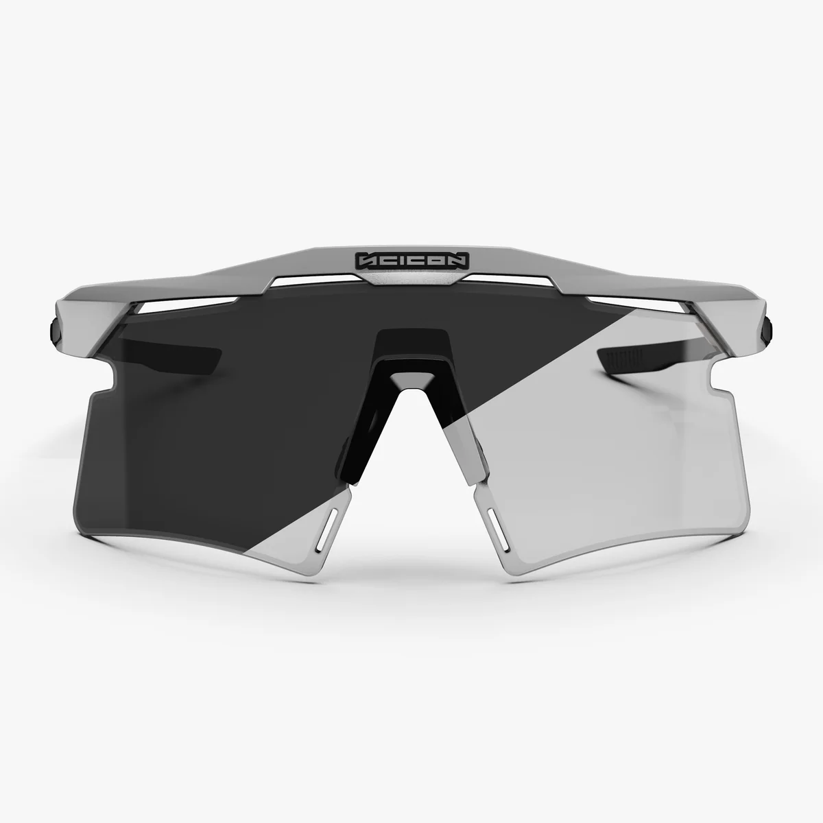Lunettes SCICON AEROSHADE 2.0 TITANIUM Blanc Metal Verre Photochromique Grey