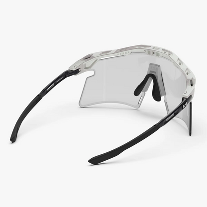 Lunettes SCICON AEROSHADE 2.0 TITANIUM Blanc Metal Verre Photochromique Grey