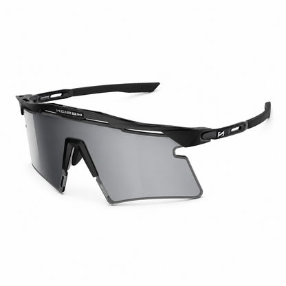 Lunettes SCICON AEROSHADE 2.0 TITANIUM Noir Matt Verre Multimirror Silver + Pink