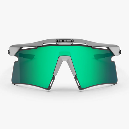 Lunettes SCICON AEROSHADE 2.0 TITANIUM Blanc Metal Verre Multimirror Blue Green + Pink