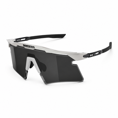 Lunettes SCICON AEROSHADE 2.0 TITANIUM Blanc Metal Verre Smoke Black + Pink