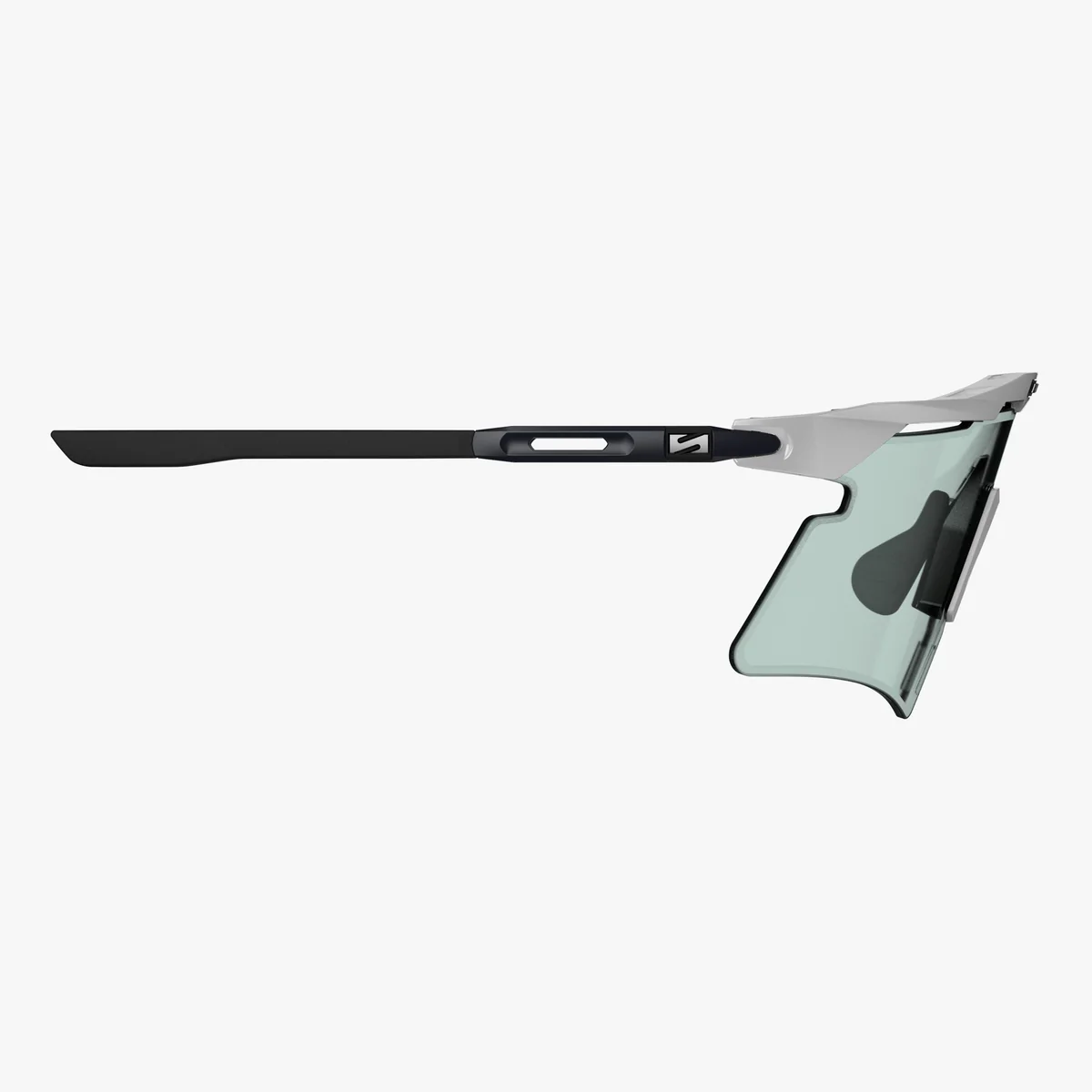 Lunettes SCICON AEROSHADE 2.0 TITANIUM Blanc Metal Verre Photochromique Blue Green