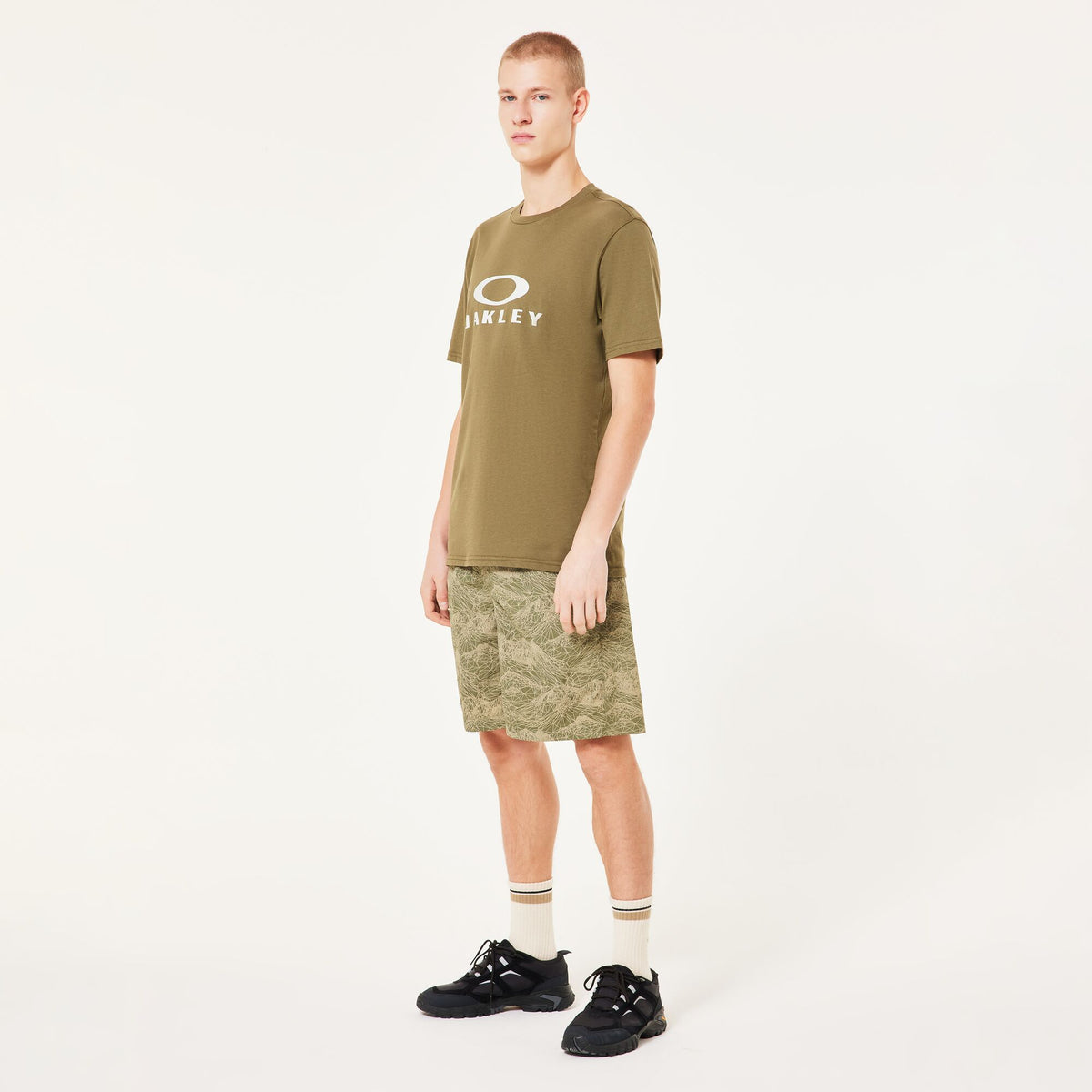 T-Shirt OAKLEY O BARK 2.0 Lila