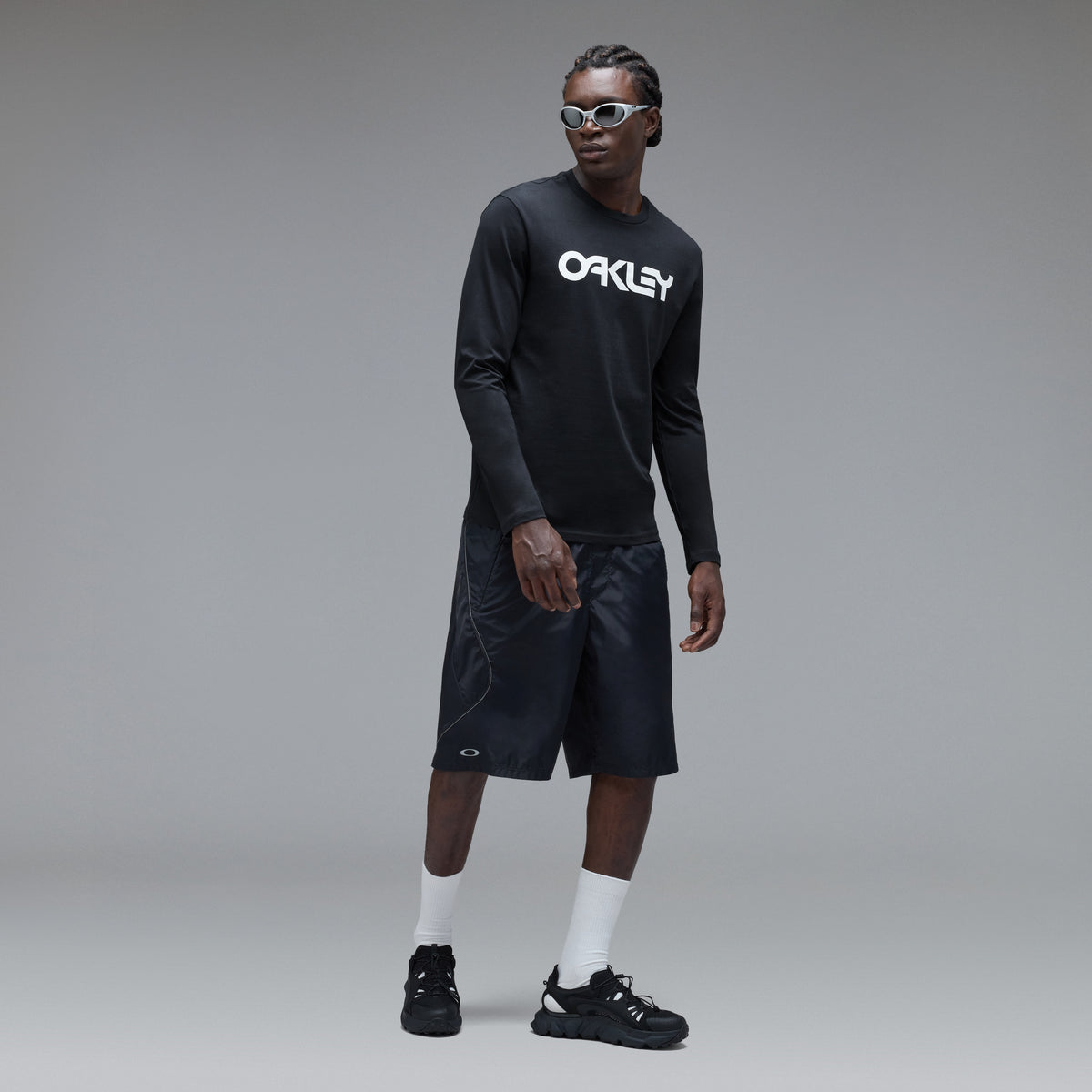 T-Shirt OAKLEY MARK II 2.0 Manches Longues Noir/Blanc