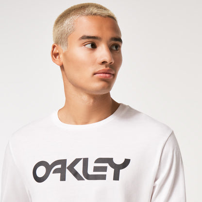 T-Shirt OAKLEY MARK II 2.0 Manches Longues Blanc/Noir