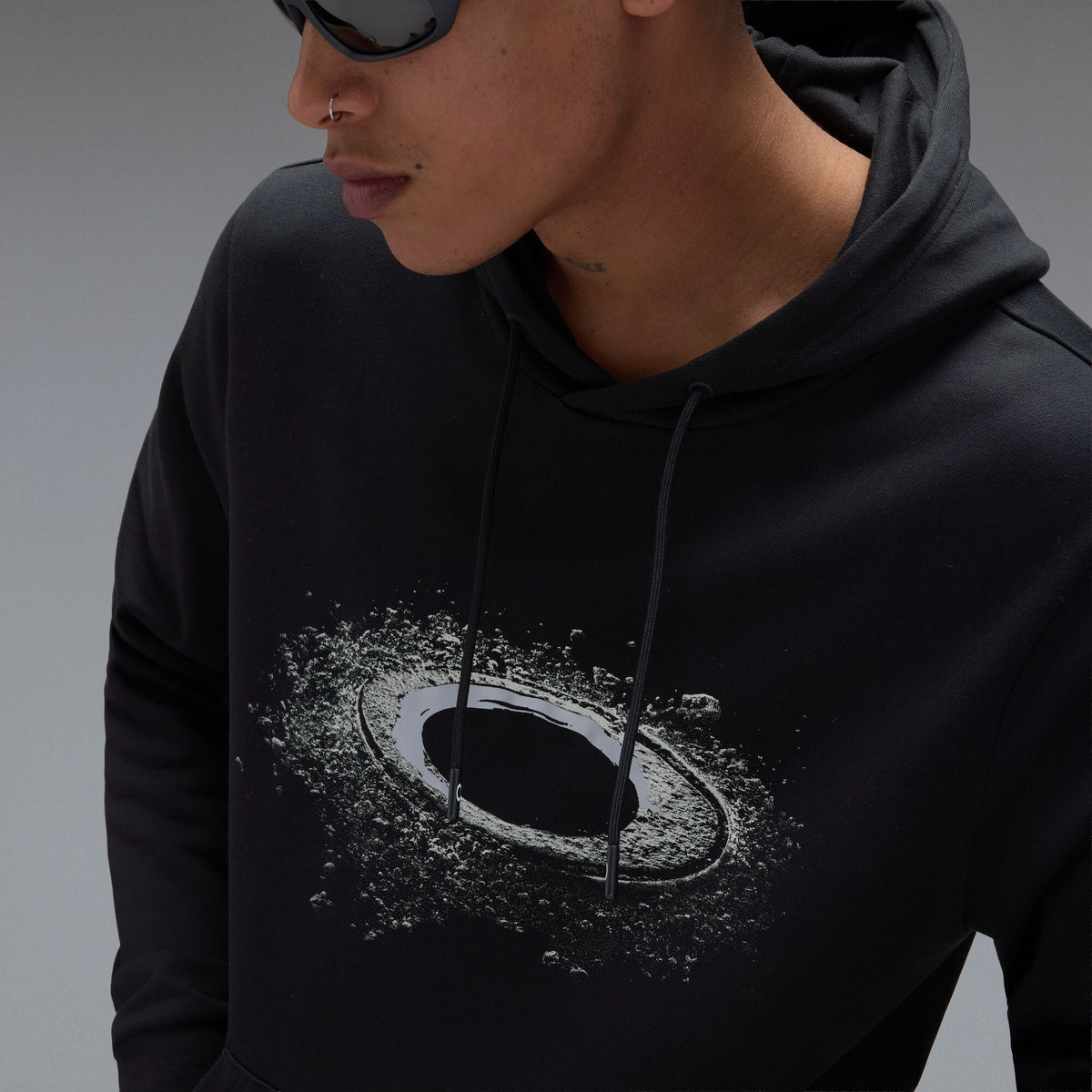 Sweat à Capuche OAKLEY LUNAR ELLIPSE Noir