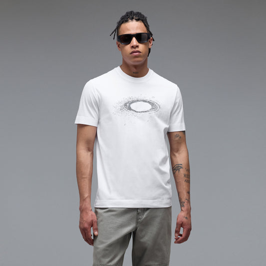 T-Shirt OAKLEY LUNAR ELLIPSE Blanc