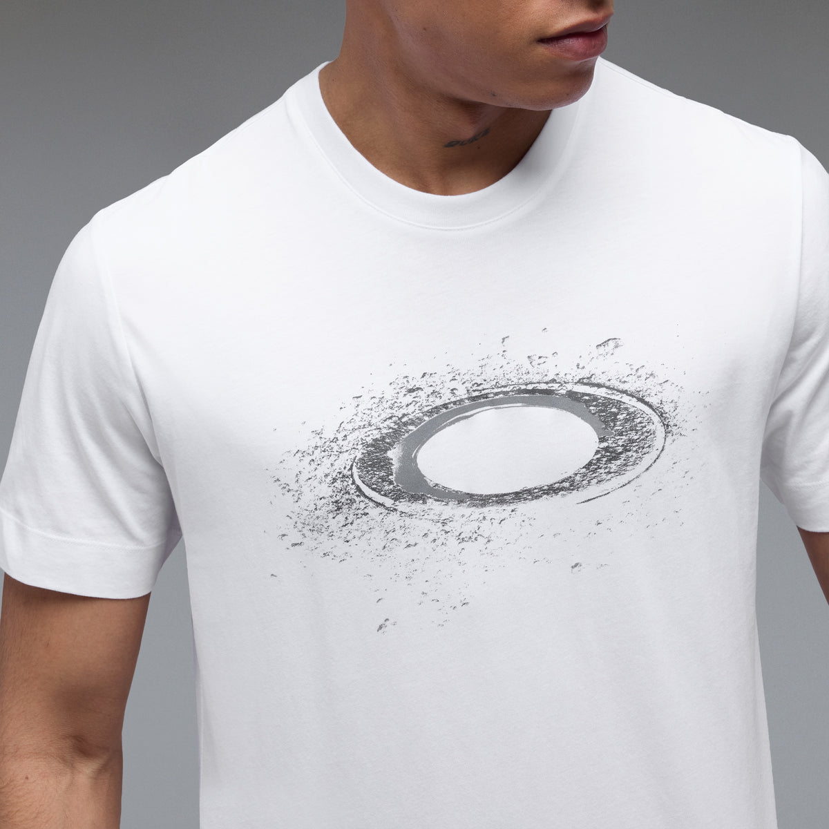 T-Shirt OAKLEY LUNAR ELLIPSE Blanc