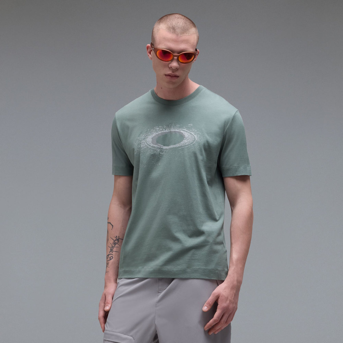 T-Shirt OAKLEY LUNAR ELLIPSE Vert