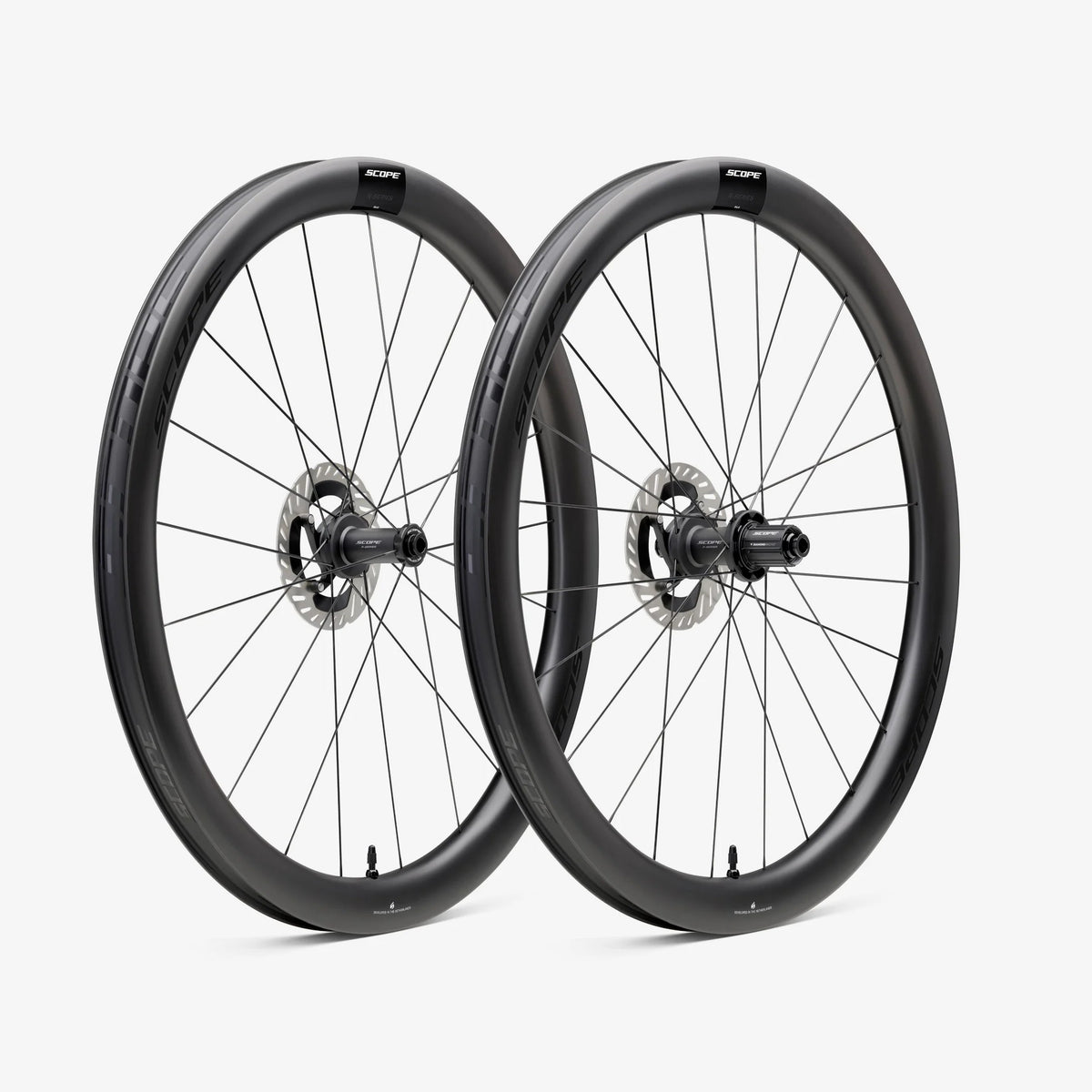 Paire de Roues SCOPE R4.G Tubeless Ready (Centerlock) Noir