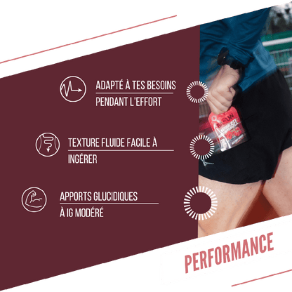 Gel Énergétique BAOUW BIO Fruits Rouges-Hibiscus (85g)