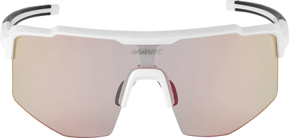Lunettes MAVIC MVS SHIELD Blanc Verre Red Photochromique