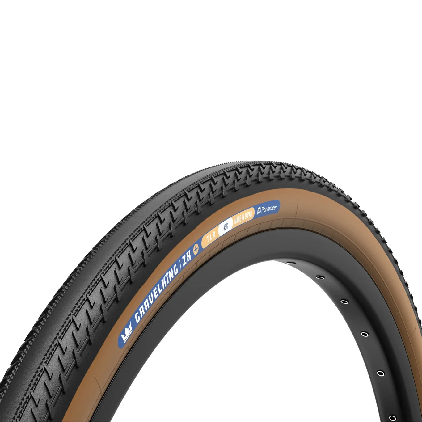 Pneu PANARACER GRAVELKING ZX+ TLR Tubeless Ready Marron