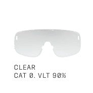 Lunettes POC ELICIT + Noir Verre Clarity Trail Partly Sunny Silver