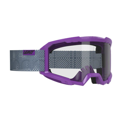 Masque LEATT VIZION 2.0 MTB Violet Écran Transparent