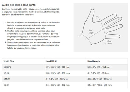 Gants Courts GIRO BRAVO Junior Noir