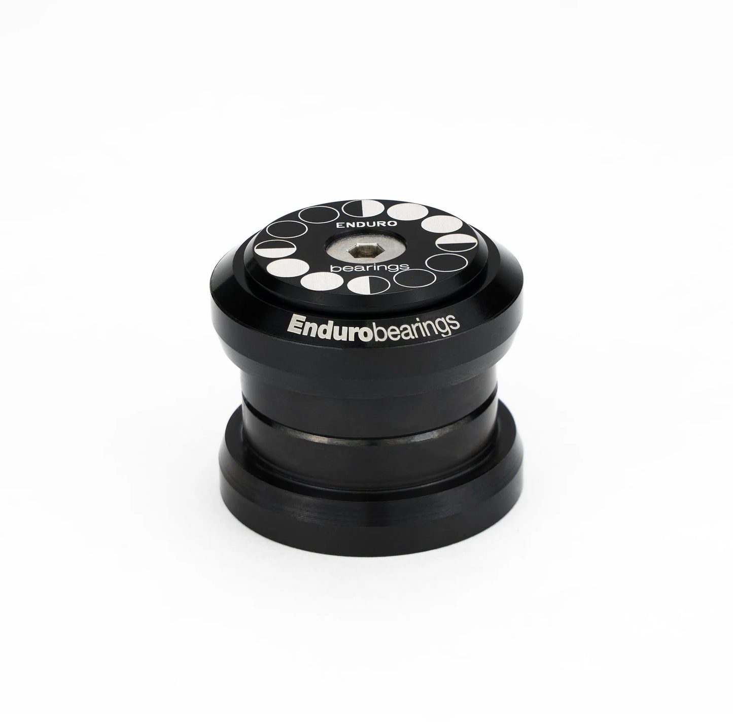 Jeu de direction Externe ENDURO BEARINGS 1"1/8 EC34/EC34 Black Oxide